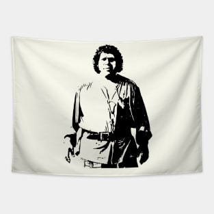 Andre The Giant Black And White Tapestry