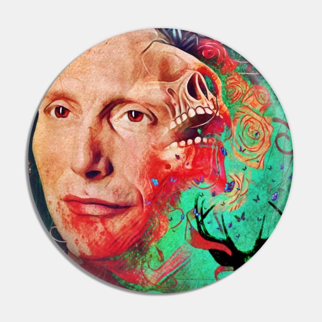 Hannibal Psychedelic Mythos Pin by OrionLodubyal