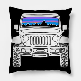 Sunset Vehicle Pillow