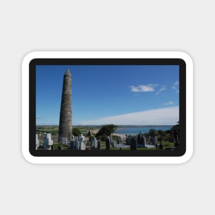 St. Declan’s Monastery overlooking  Ardmore bay Magnet