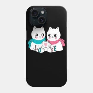 Cat Love Phone Case