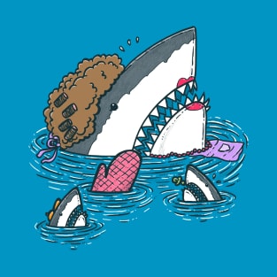 The Mom Shark T-Shirt