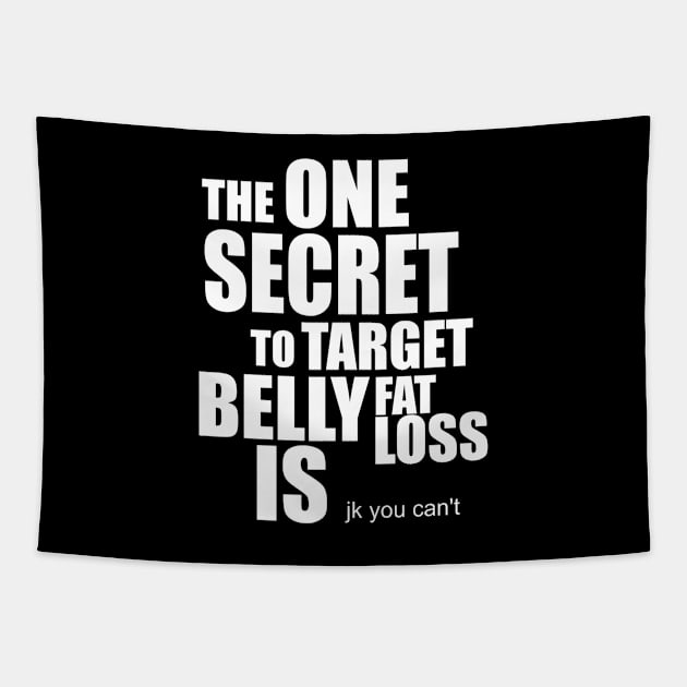 The Secret to Target Belly Fat Loss Tapestry by Iconic Feel