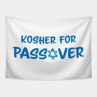 Kosher for Passover Design for Jewish holiday Pesach Star of David Tapestry