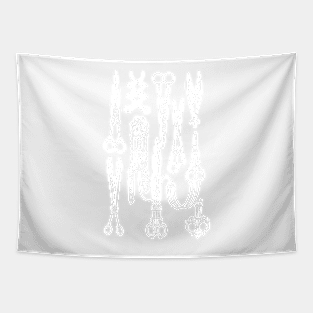 weapons of mass creation white Tapestry