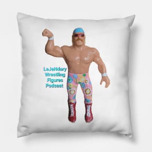 LeJeNdary Wrestling Figures Podcast Tie Dye Pillow