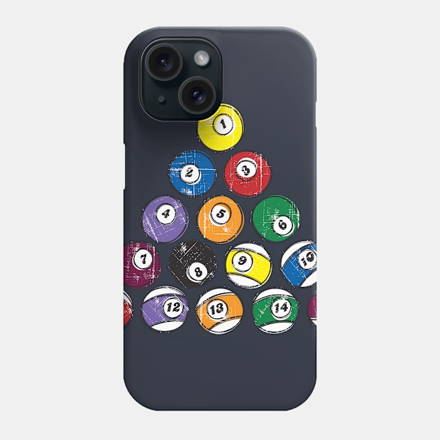 billiard ball sketch Phone Case by TomCage