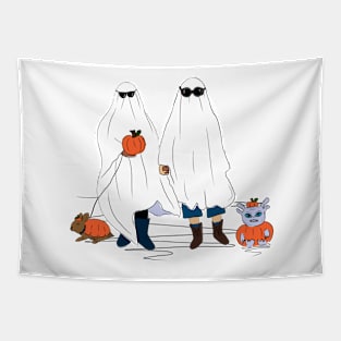 Pumpkin Picking Tapestry