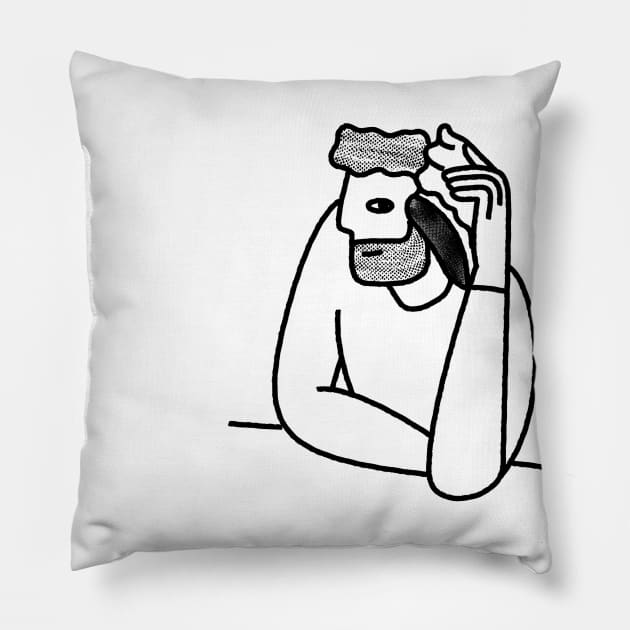 Calling Home Pillow by miradesign