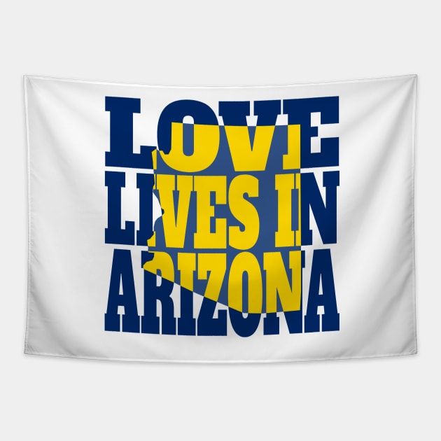 Love Lives in Arizona Tapestry by DonDota