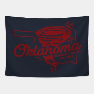 Fun Oklahoma Twister Tee Tapestry