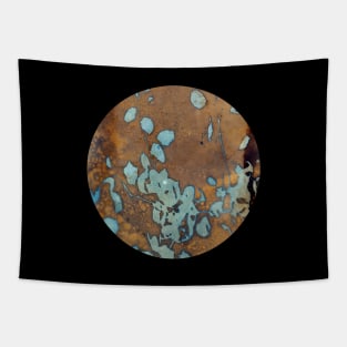 Circle of Copper Rain Tapestry