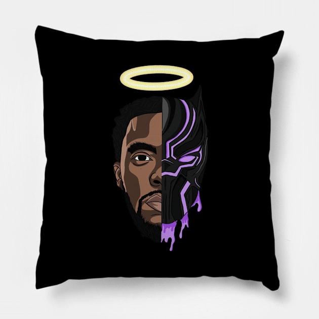 black panther rip 2020 Pillow by bebekbobok