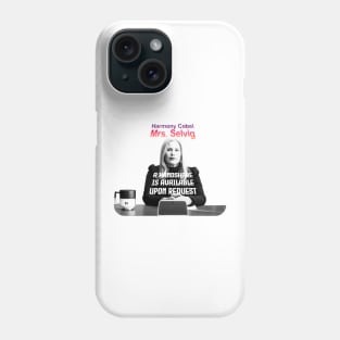 Severance series Patricia Arquette as Harmony Cobel Mrs. Selvig fan works let me out graphic design by ironpalette Phone Case