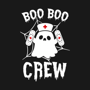 Boo Boo Crew Nurse Shirts Halloween Nurse Shirts for Women T-Shirt