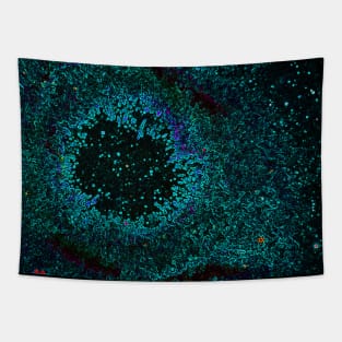 Black Panther Art - Glowing Edges 556 Tapestry