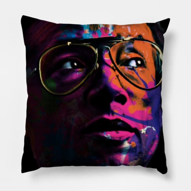 Arther Ashe Boulevard Pillow by Esoteric Fresh 