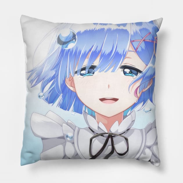 Rem Pillow by Kheila Hirai