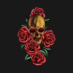 Skull and Roses T-Shirt