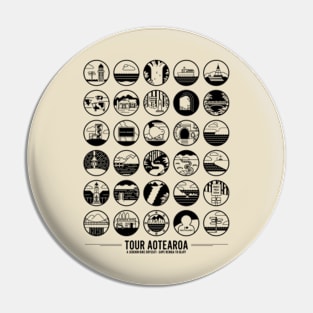 Tour Aotearoa - A 3000km Bike Odyssey Pin