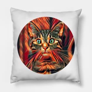 Beloved mycat, revolution for cats Pillow