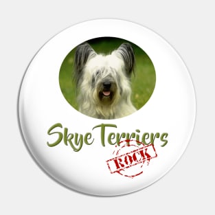 Skye Terriers Rock Pin