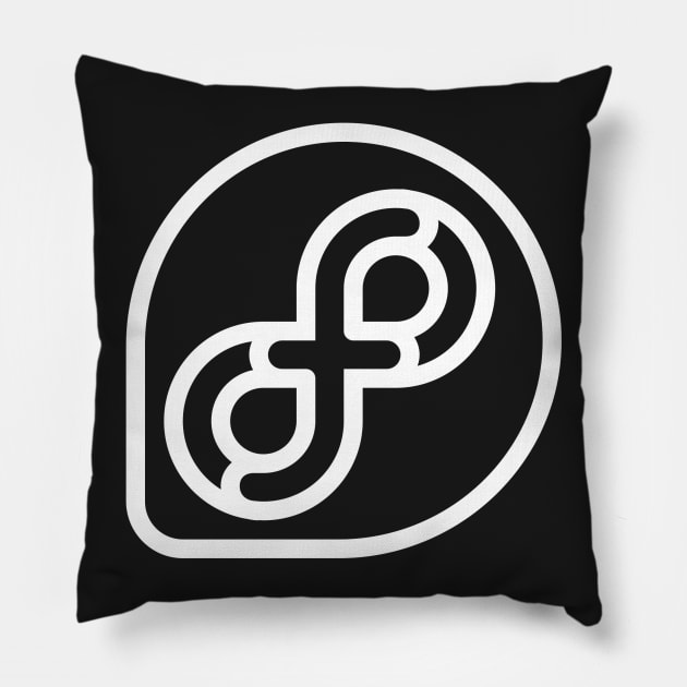 Fedora Linux Pillow by cryptogeek