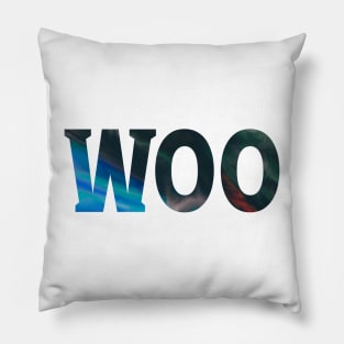 Woo - Psychedelic Style Pillow