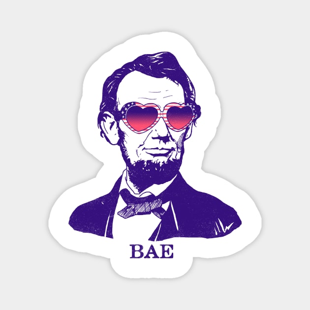 Bae Lincoln Magnet by Hillary White Rabbit