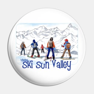 Ski Sun Valley, Idaho Pin