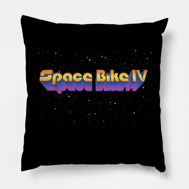 Space Bike IV Pillow by Chumley6366