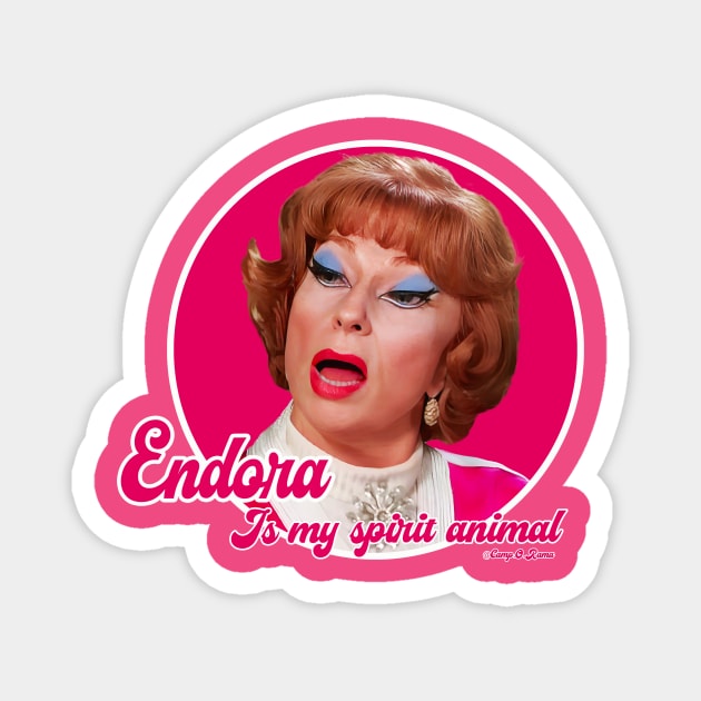 Endora Magnet by Camp.o.rama