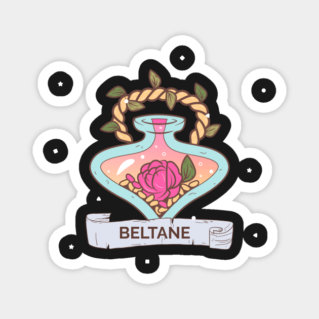 Beltane Magnet by Studio-Sy