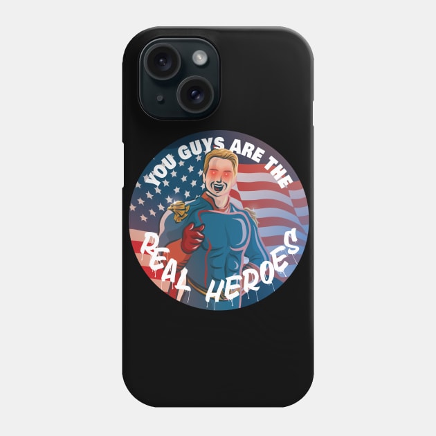 The Real Heroes Phone Case by kascreativity