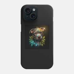 Glowy Pit Bull Puppy Phone Case