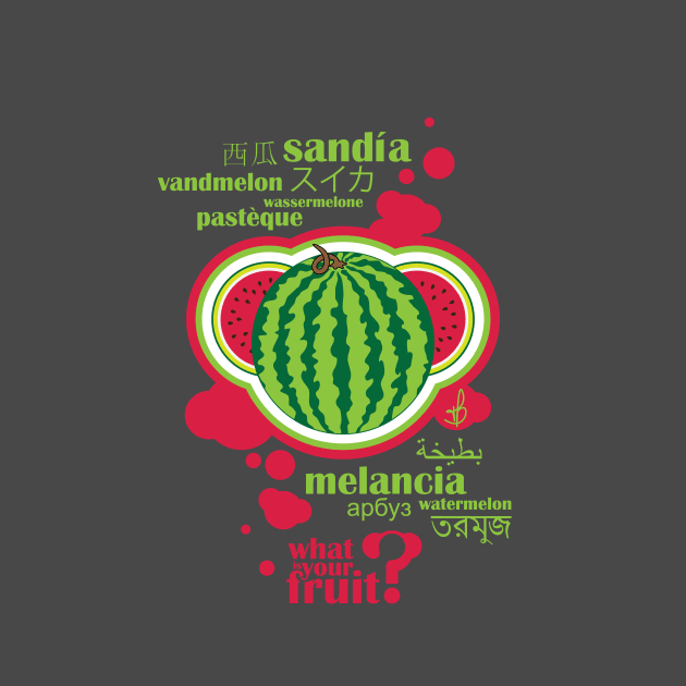 FruitHeads Watermelon by younamit