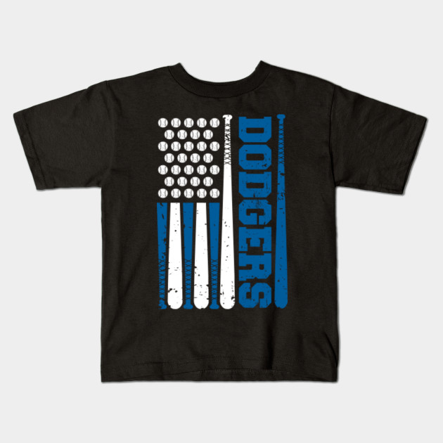 dodgers american flag shirt