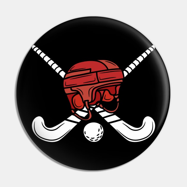 Roller Hockey Pin by GBDesigner