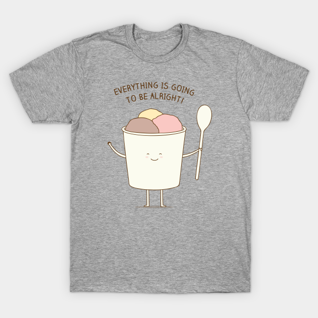 comfort food - Ice Cream - T-Shirt