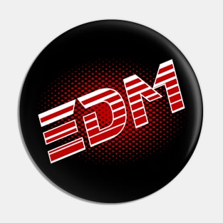 EDM Hardstyle Festival Dance Music Gift Pin