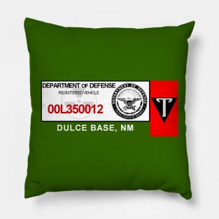 Dulce Base Parking Permit Pillow