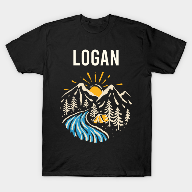 Discover Logan Landscape - Logan - T-Shirt