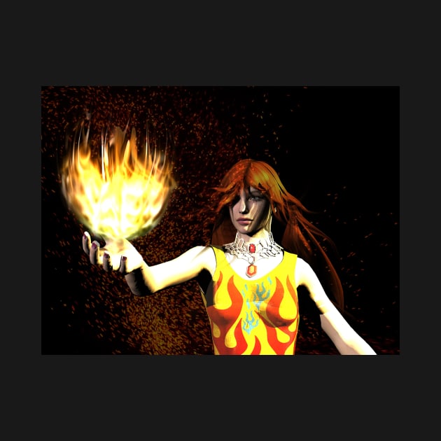 The Fire Mage - Pyromancer by sciencenotes
