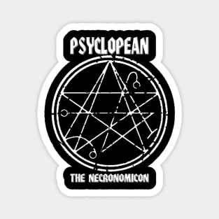 Psyclopean - The Necronomicon vintage sigil Magnet