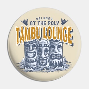 Tambu Lounge at the Polynesian Resort Orlando Florida Pin