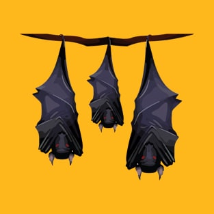 Gruesome Halloween Bats T-Shirt