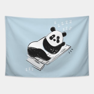 Sleeping panda Tapestry