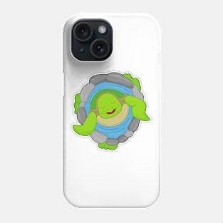 Turtle in a hot Spring Phone Case