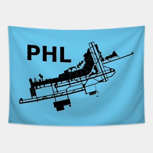 PHL - Philadelphia International Airport Tapestry