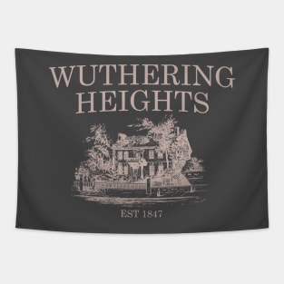 Wuthering Heights Heathcliff bookish - Bronte sisters Tapestry